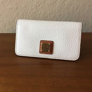 Dooney and Bourke White Phone Wallet